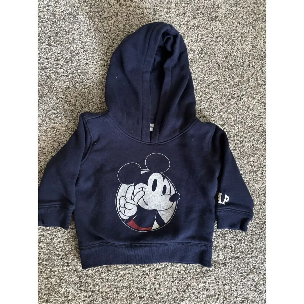 ❤️Baby GAP Disney Micky Mouse Hoodie 6-12M